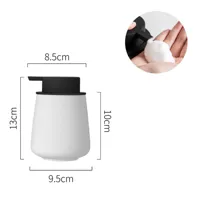 CeramiLux 300ml Luxe Keramische Zeepdispenser - Voor Zeep, Shampoo, Conditioner of Lotion
