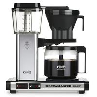 Moccamaster KBG Select Polished Silver Filterkoffiezetapparaat 1,25 l Volledig automatisch