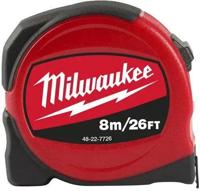 Milwaukee Slimline rolmaat Meetlint S8-26 / 25 - 48227726