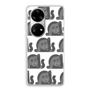 Cats: Huawei P50 Pro Transparant Hoesje