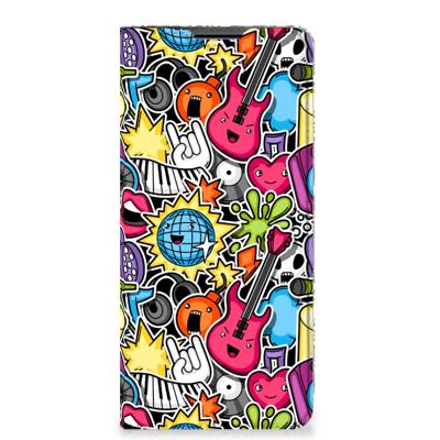 Motorola Edge 30 Pro Hippe | Standcase | Punk Rock