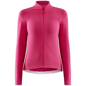 Fietsshirt - Craft Adv Essence Jersey lange mouw - S - Dames - Roze