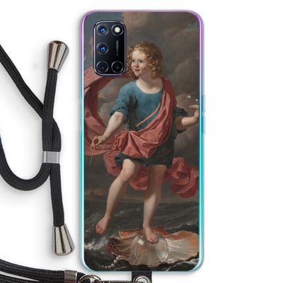 Soap Bubbles: Oppo A52 Transparant Hoesje met koord