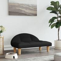 VidaXL Hondenmand 70x52x30 cm stof zwart
