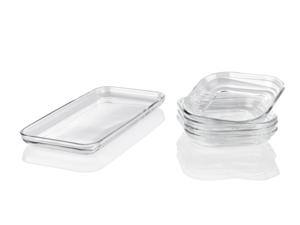 LIVARNO home Glazen schaaltjes (serveerbord, 5-delig)