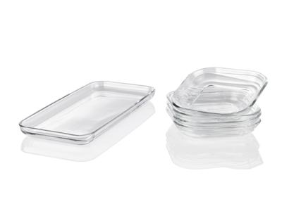 LIVARNO home Glazen schaaltjes (serveerbord, 5-delig)
