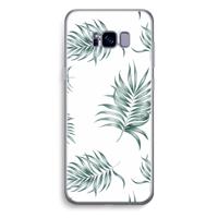 Simple leaves: Samsung Galaxy S8 Plus Transparant Hoesje - thumbnail