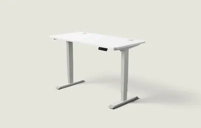 Desktronic HomePro bureau Grijs / Wit / 140x70 cm