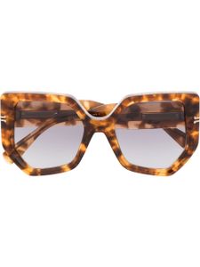 Marc Jacobs Eyewear lunettes de soleil à monture oversize - Tons neutres