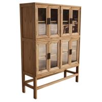 Display Standaard Home ESPRIT Kristal Mindi hout 120 X 41 X 160 CM