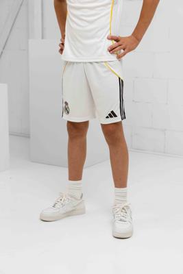 Real Madrid Thuis Broekje Junior 2025/2026 - Maat 152 - Kleur: Wit | Soccerfanshop