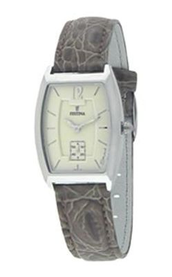 Horlogeband Festina F16025-6 Leder Bruin 16mm