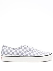 Vans baskets Authentic à damiers - Gris