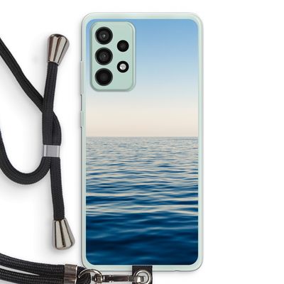 Water horizon: Samsung Galaxy A52s 5G Transparant Hoesje met koord