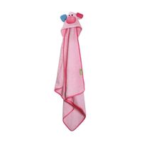 Zoocchini baby badcape Pinky the Piglet Maat