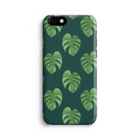 Monstera leaves: Volledig geprint iPhone SE 2020 Hoesje