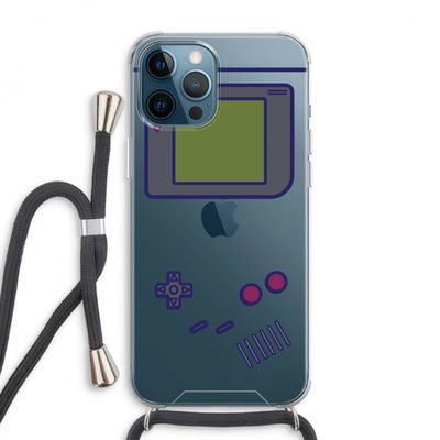 Game On: iPhone 12 Pro Max Transparant Hoesje met koord