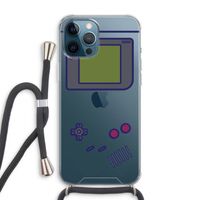 Game On: iPhone 12 Pro Max Transparant Hoesje met koord