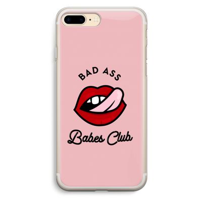 Badass Babes Club: iPhone 7 Plus Transparant Hoesje