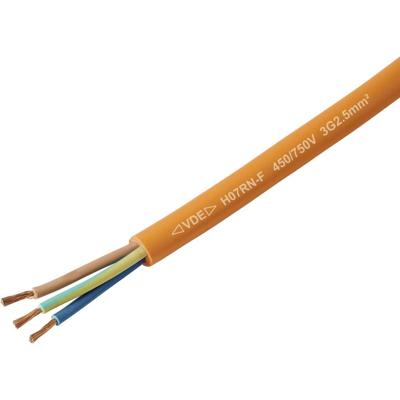 TRU COMPONENTS TC-13537004 Rubberkabel H07RN-F 3 G 2.5 mm² Oranje per meter