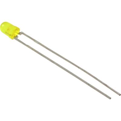 Lite-On LTL-4251NLC Bedrade LED Geel Rond 3 mm 1.1 mcd 60 ° 7 mA 1.8 V