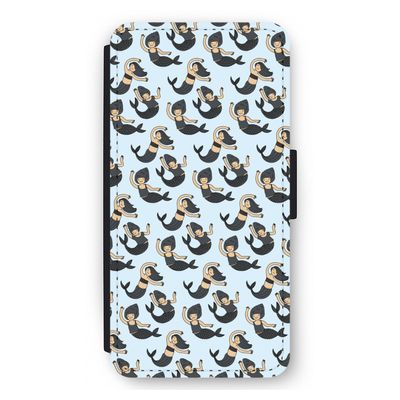 Zeemeermin: iPhone 12 Pro Max Flip Hoesje