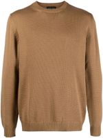 Roberto Collina pull fin en laine - Marron