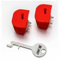 Kiephendelstop veiligheidsslot (2 stuks) | Mobeli
