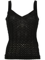 Missoni haut à motif zigzag - Noir