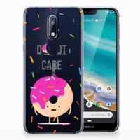 Nokia 7.1 | Siliconen Case | Donut Roze