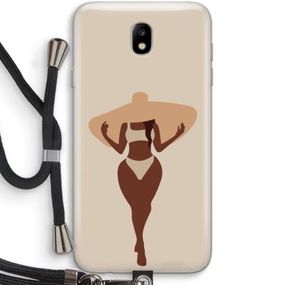 Let's get salty: Samsung Galaxy J7 (2017) Transparant Hoesje met koord