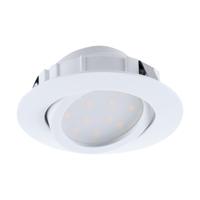 Eglo Led plafondspot Pineda Round 6w - 3000K - 8,4cm wit 95854 - thumbnail