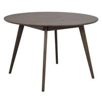 Rowico Home Yumi Ronde Eettafel 115 Cm - Donkerbruin