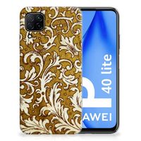 Siliconen Hoesje Huawei P40 Lite Barok Goud