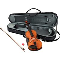 Yamaha V5SC Stradivarius 1/10 viool met koffer, strijkstok en hars - thumbnail