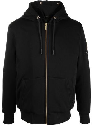 Moose Knuckles veste zippée à capuche - Noir
