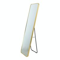 Fragix Alux Passpiegel staand/hangend - Goud - Aluminium -150x40 - thumbnail