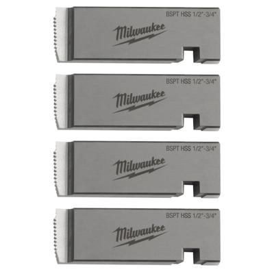 Milwaukee Pijpdraadsnijder Matrijs PTR2D 1/2"-3/4" BSPT HSS - 4932492928