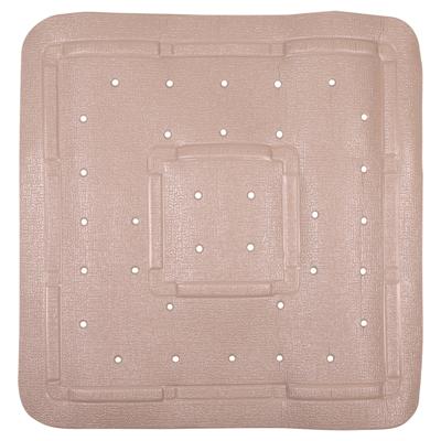 Differnz Tutus inlegmat douche antislip laag 100% PVC 55 x 55 cm taupe