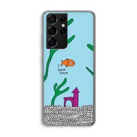 Aquarium: Samsung Galaxy S21 Ultra Transparant Hoesje Aquarium: Samsung Galaxy S21 Ultra Transparant Hoesje