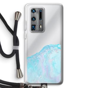 Fantasie pastel: Huawei P40 Pro Plus Transparant Hoesje met koord