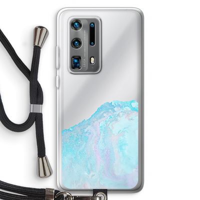 Fantasie pastel: Huawei P40 Pro Plus Transparant Hoesje met koord