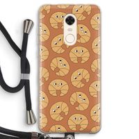 Croissant: Xiaomi Redmi 5 Transparant Hoesje met koord