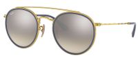 Ray-Ban Round Double Bridge zonnebril Rond