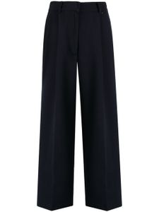 STUDIO TOMBOY pantalon palazzo à plis marqués - Bleu