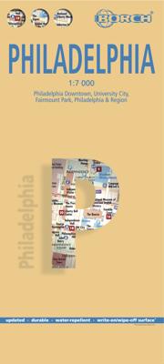 Stadsplattegrond Philadelphia | Borch Stadsplattegrond Philadelphia | Borch