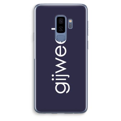 Gijweet: Samsung Galaxy S9 Plus Transparant Hoesje
