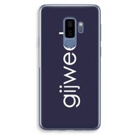 Gijweet: Samsung Galaxy S9 Plus Transparant Hoesje