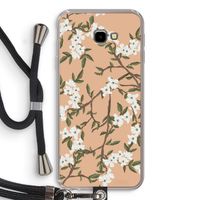 Blossoming spring: Samsung Galaxy J4 Plus Transparant Hoesje met koord