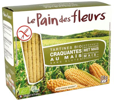Le Pain des Fleurs Crackers Maïs